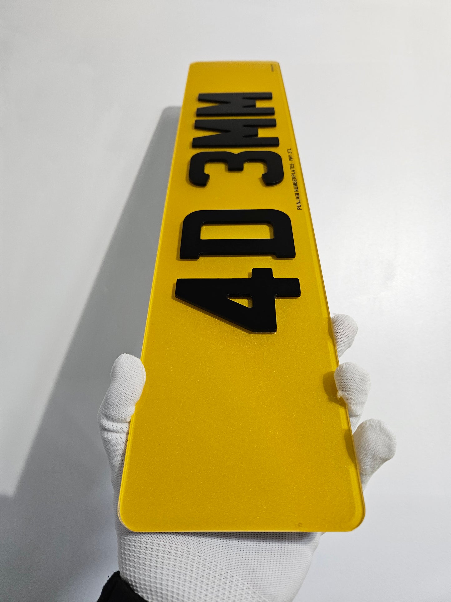 4D 3MM ACRYLIC ROAD LEGAL PLATES