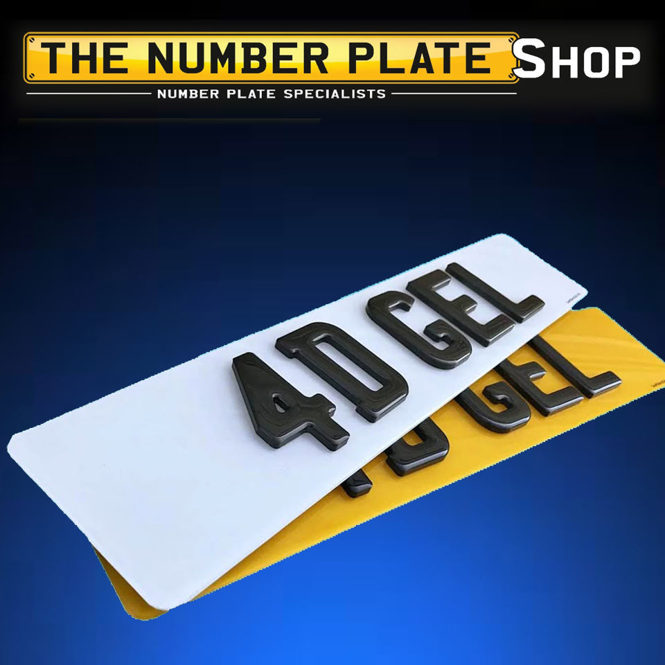 4D GEL ROAD LEGAL PLATES