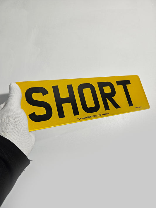 2D SHORT PRINTED PLATES