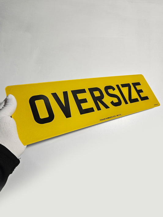 2D OVERSIZE PRINTED PLATES