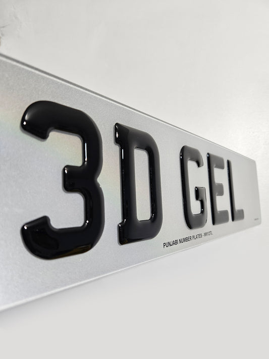 3D GEL ROAD LEGAL PLATES