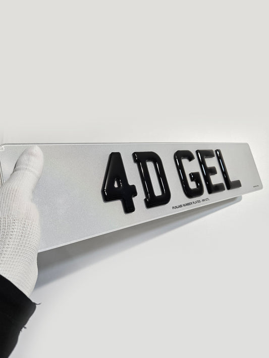 4D GEL ROAD LEGAL PLATES