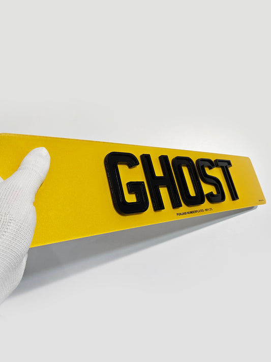 GHOST ROAD LEGAL PLATES